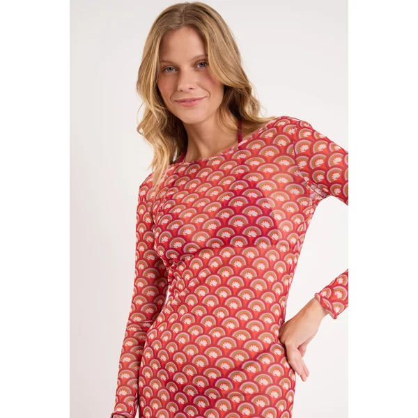 Floral-Scales Dress Lucy