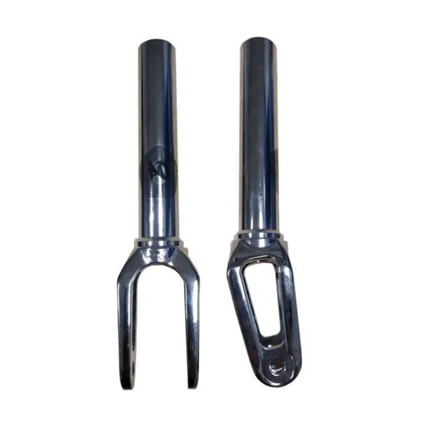 Fourche trottinette AO SCOOTERS Pentacle Fork Chrome
