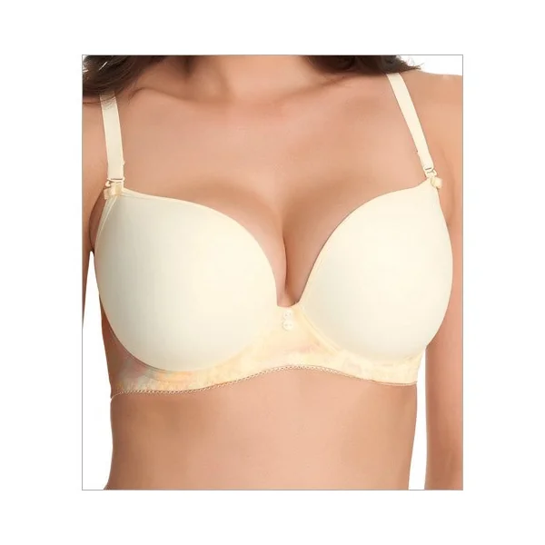 Freya - Soutien-gorge avec bretelles amovibles 36 (80) B Ivoire Deco Shape