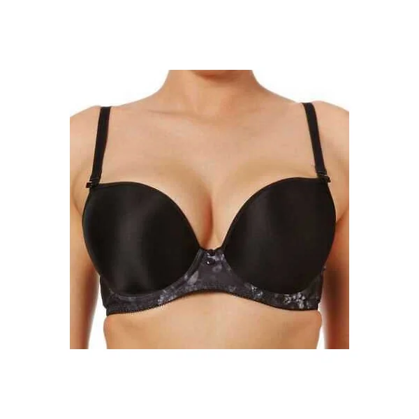 Freya - Soutien-gorge avec bretelles amovibles 36 (80) C Noir Deco Shape