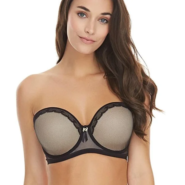 Freya - Soutien-gorge avec bretelles amovibles 38 (85) G Noir Idol Allure