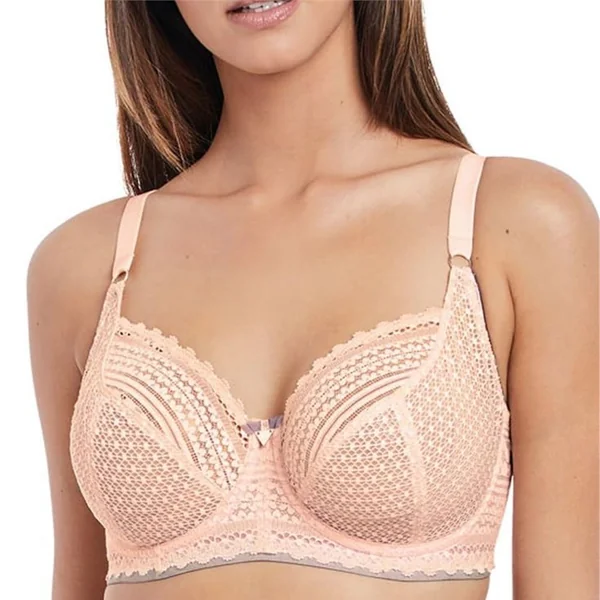 Freya - Soutien-gorge balconnet 36 (80) E Blush Daisy Lace