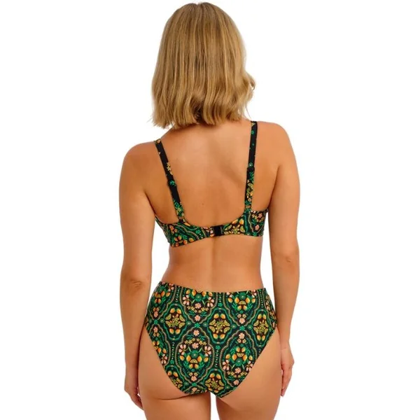 Freya Swim Sunset In Seville noir/print haut de bikini préformé
