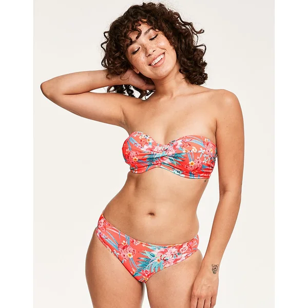 Freya Swimwear - Culotte de bikini taille haute Wild Sun Tropical Punch Large