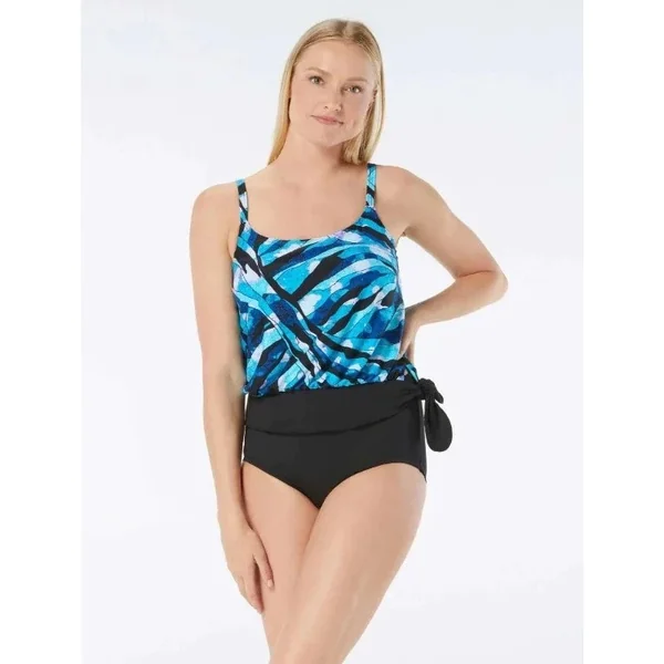 Gabar - Haut de tankini Noir 12 Chlorresistent