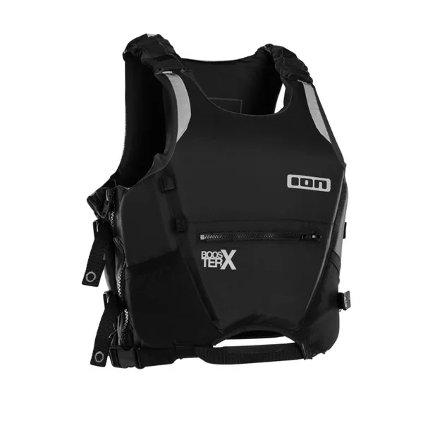 Gilet de flottaison Ion Booster X Vest Side Zip - Black
