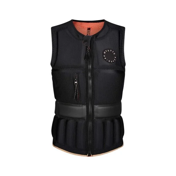 Gilet impact femme MYSTIC Gem Front Zip Black