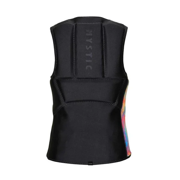 Gilet impact kitesurf/windsurf femme MYSTIC Ruby Front Zip Dark Grey