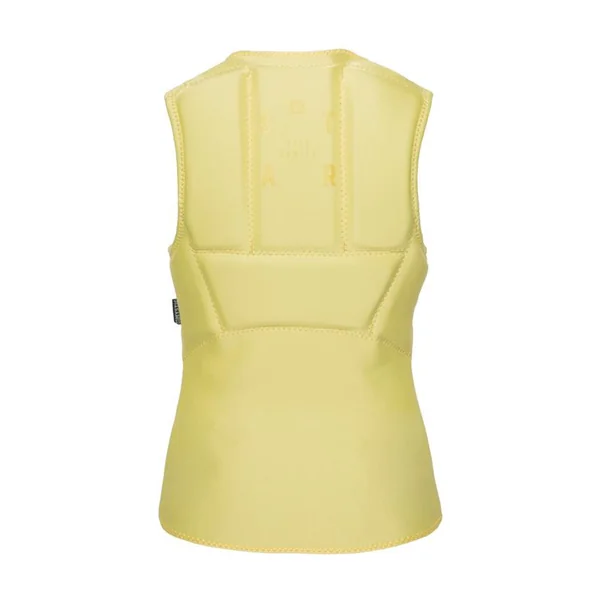 Gilet impact kitesurf/windsurf femme MYSTIC Star Front Zip Pastel Yellow