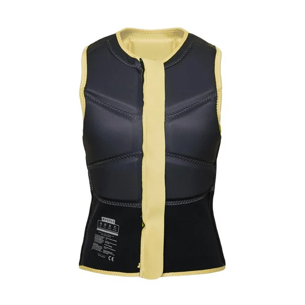 Gilet impact kitesurf/windsurf femme MYSTIC Star Front Zip Pastel Yellow