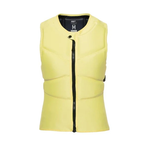 Gilet impact kitesurf/windsurf femme MYSTIC Star Front Zip Pastel Yellow