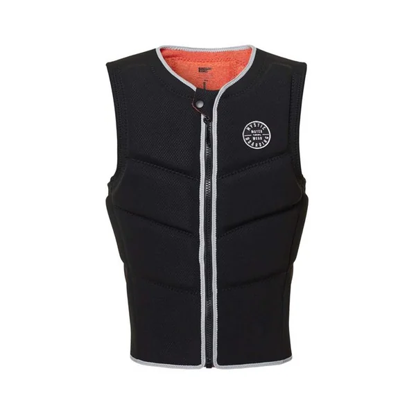 Gilet impact kitesurf/windsurf MYSTIC Foil Front Zip Black