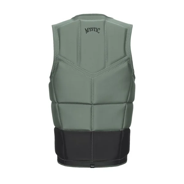 Gilet impact MYSTIC Peacock Front Zip Dark Olive