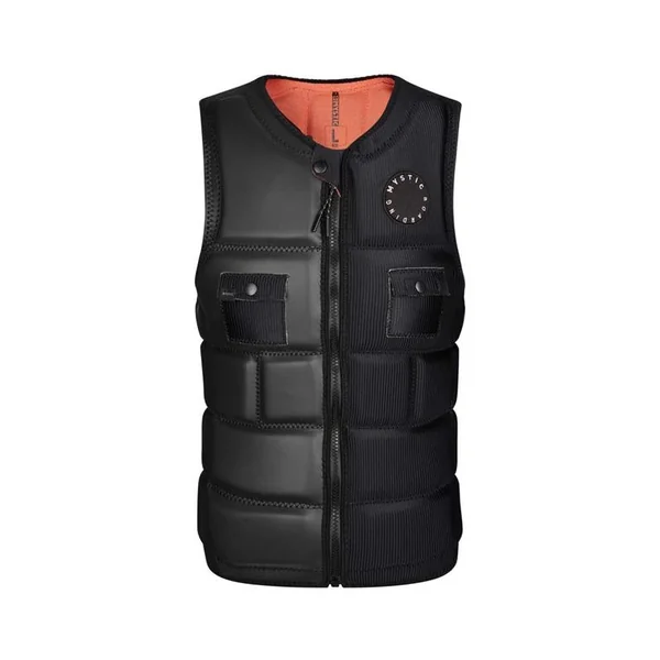 Gilet impact MYSTIC VOLTT Front Zip Black
