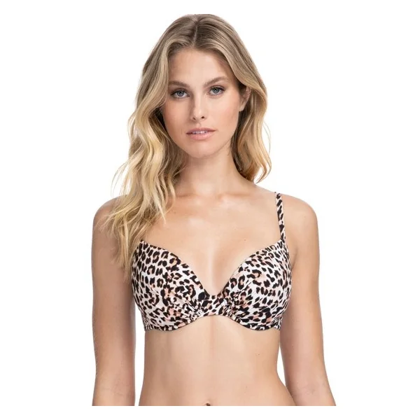 Gottex - Haut de Bikini avec armatures 40 (90) D Léopard