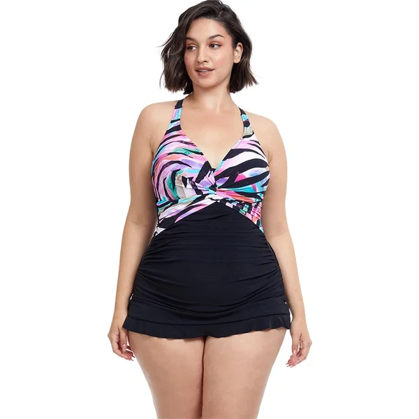 Gottex - Maillot de bain une pièce col en V Multi 18W