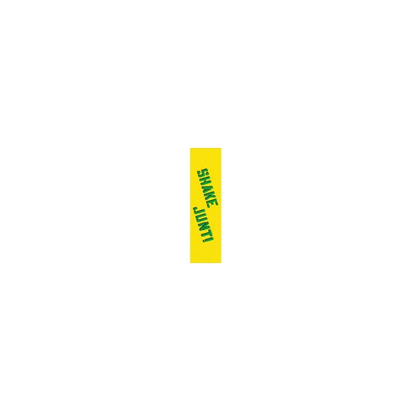 Grip skateboard SHAKE JUNT Plaque Yellow Vert 9x33