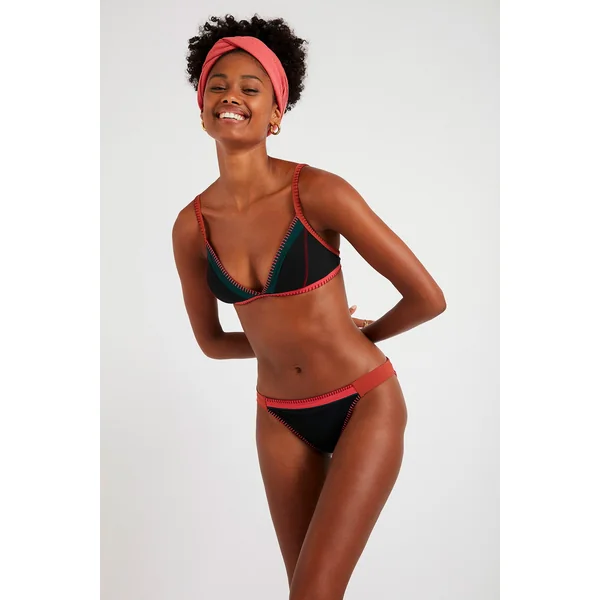 Haut de maillot de bain multicolore TAEKO TEKNICOLO