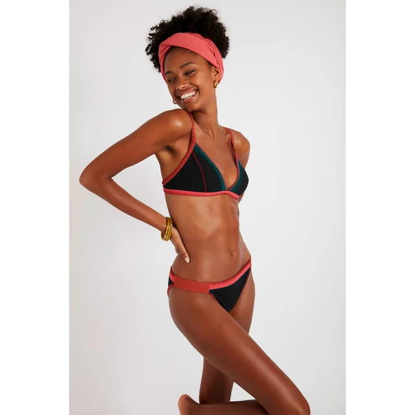 Haut de maillot de bain multicolore TAEKO TEKNICOLO