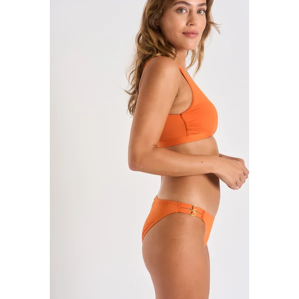 Haut de maillot de bain orange LOCANA BANDOLA