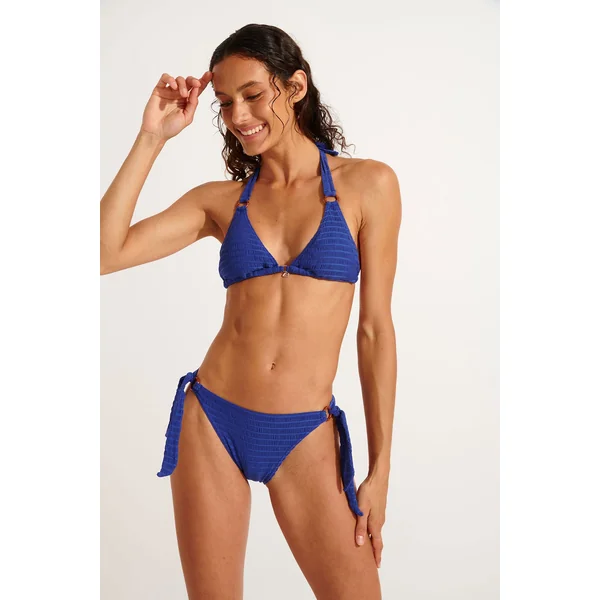 Haut de maillot de bain triangle bleu LIKO GROOVE