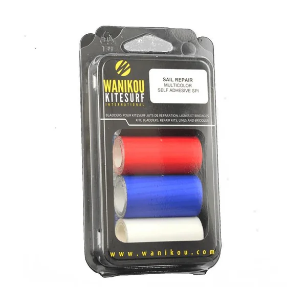Kit spi autocollant WANIKOU 5cm*95cm Noir+blanc+rouge+bleu 5cm x 95cm