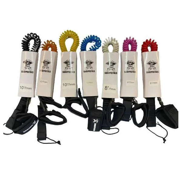 LEASH 8. KNEE COILED SURFPISTOLS