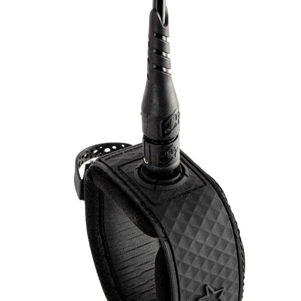 Leash Longboard Creatures Relliance Longboard Ankle - Black \/ Cyan