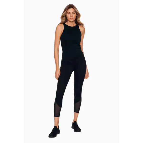 Leggings découpés en maille