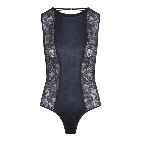 LingaDore Dark Snake bleu marine corselet