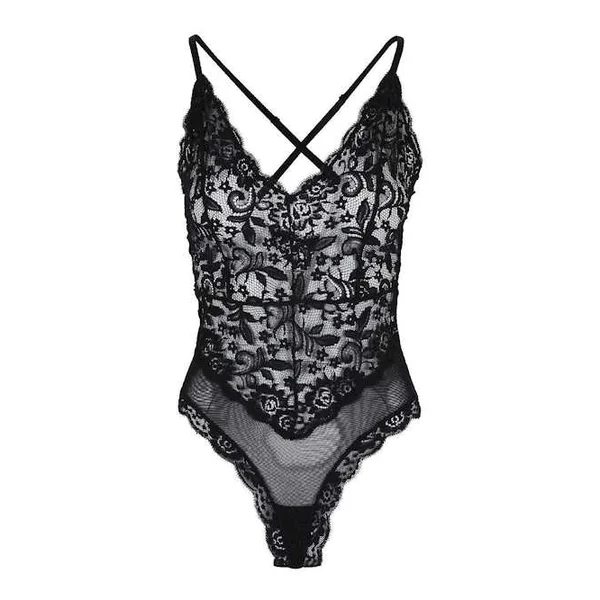 LingaDore Low Back Body noir corselet