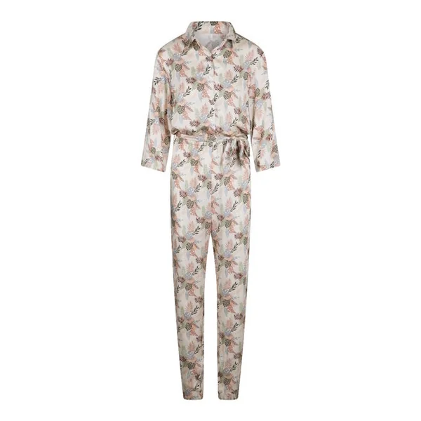 LingaDore Night Autumn Leaves marron/print jumpsuit