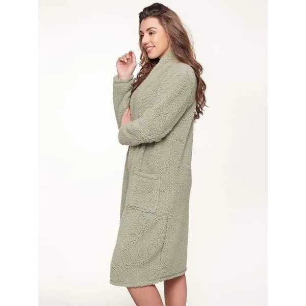 LingaDore Night Fluffy vert peignoir