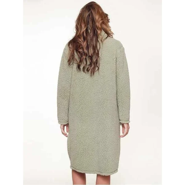 LingaDore Night Fluffy vert peignoir