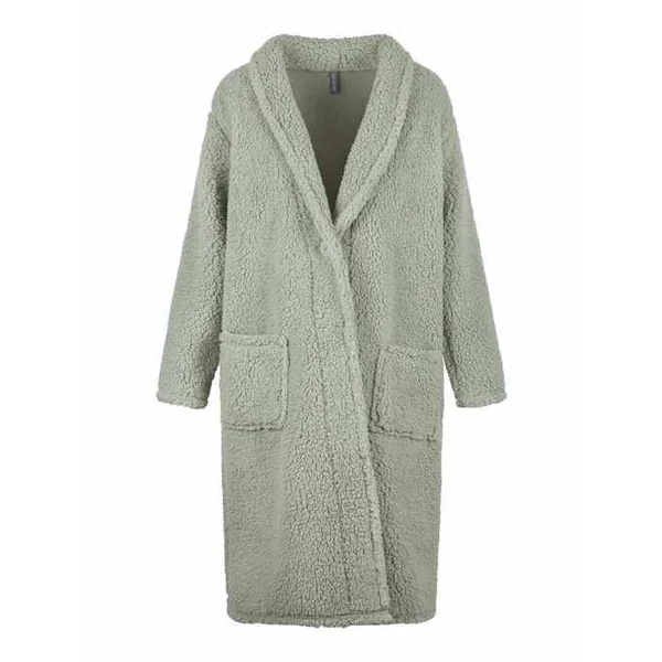 LingaDore Night Fluffy vert peignoir