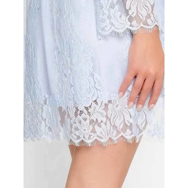 LingaDore Night Heather Blue baby bleu kimono