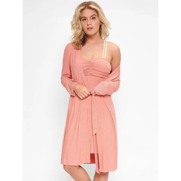 LingaDore Night Vanilla Coffee antique rose kimono