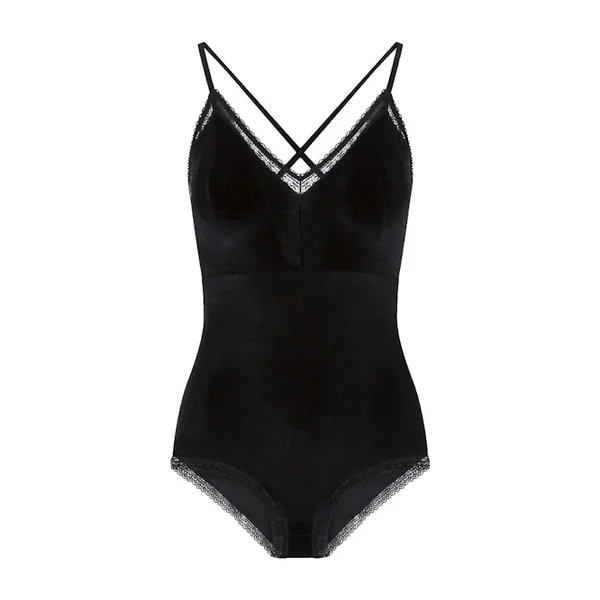 LingaDore Velvet noir corselet