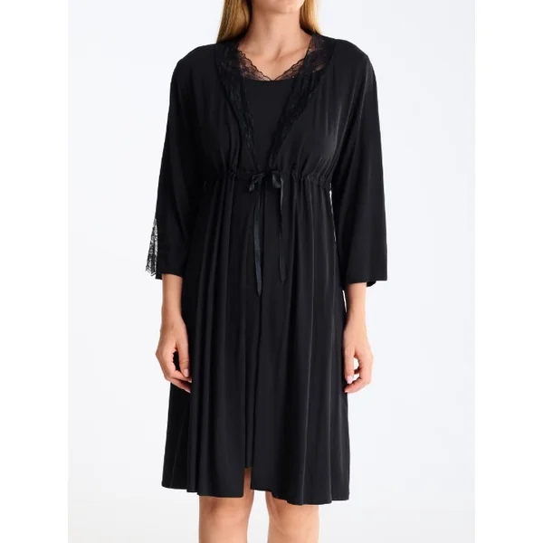 Lisca Destiny noir kimono