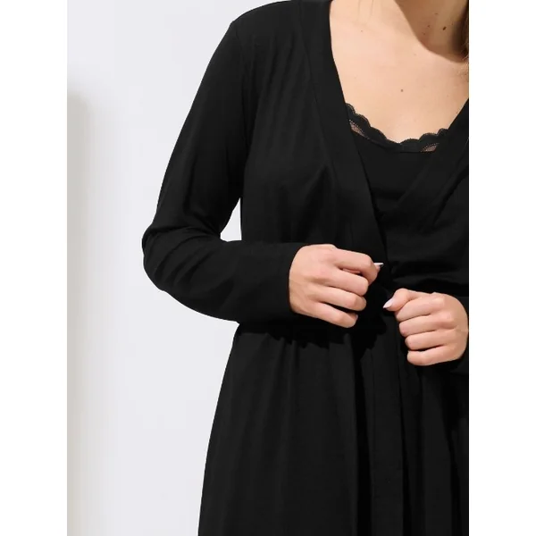 Lisca Evelyn noir kimono