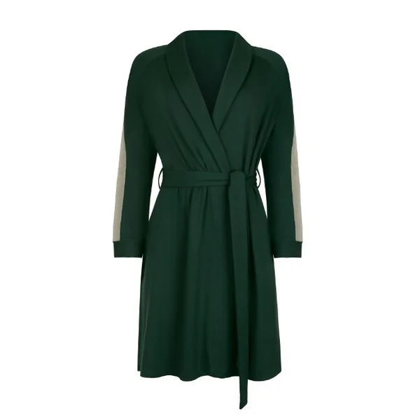 Lisca Gloriosa forest green kimono
