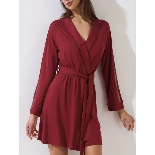 Lisca Gloriosa rouge kimono