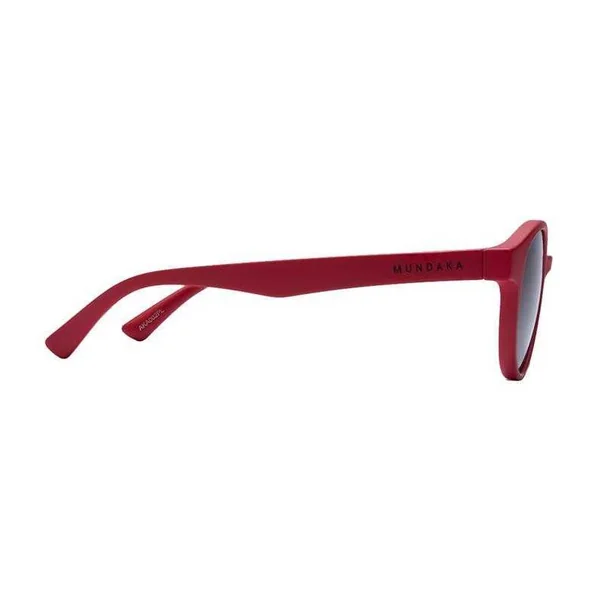 Lunettes de soleil MUNDAKA Aka Matte red