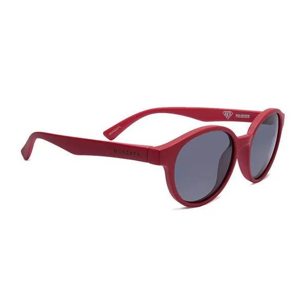 Lunettes de soleil MUNDAKA Aka Matte red
