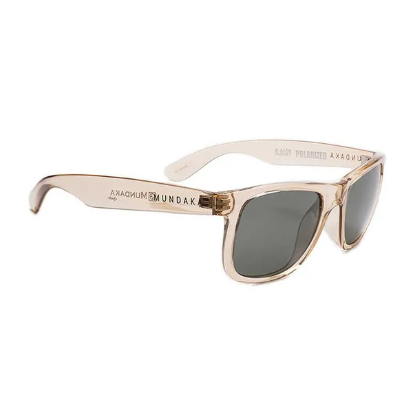 Lunettes de soleil MUNDAKA Bloody Crystal champagne