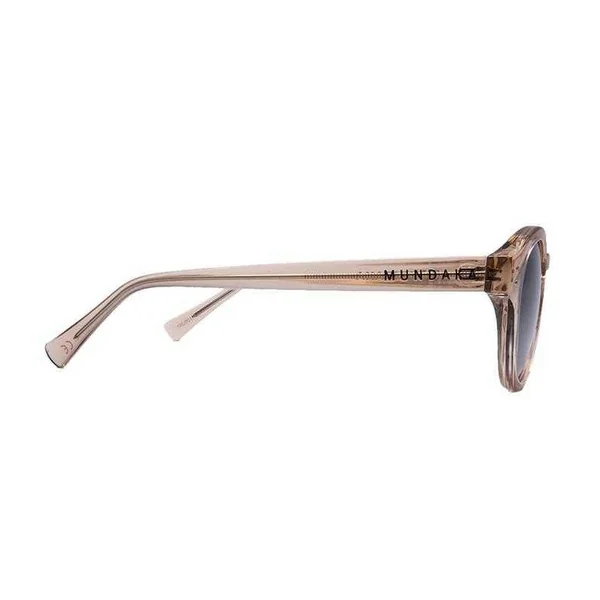 Lunettes de soleil MUNDAKA Miller Crystal champagne