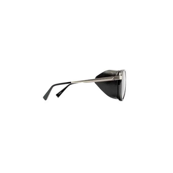 Lunettes de soleil MUNDAKA Wild Matte Silver & Black with Black Shells