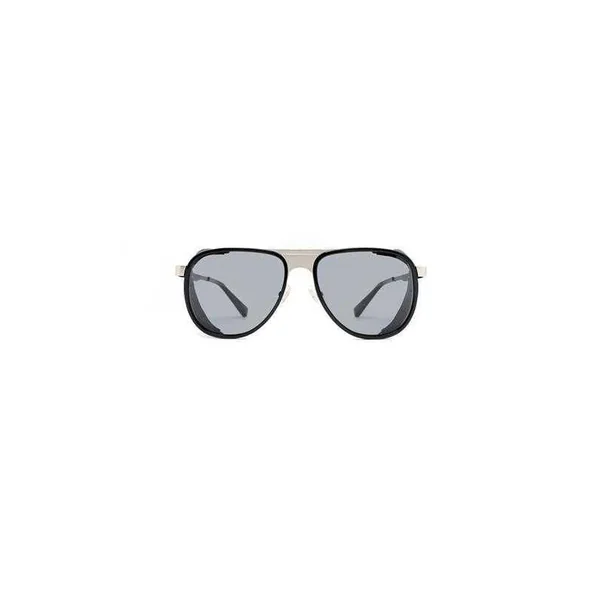 Lunettes de soleil MUNDAKA Wild Matte Silver & Black with Black Shells