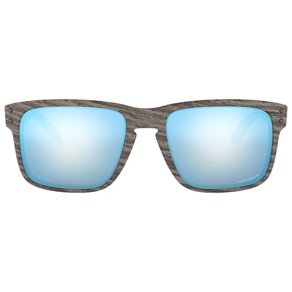 Lunettes de soleil Oakley Holbrook Woodgrain Prizm Deep Water Polarized