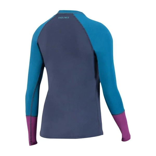 Lycra femme PROLIMIT PureGirl Loosefit Shirt Longarm Navy/Blue